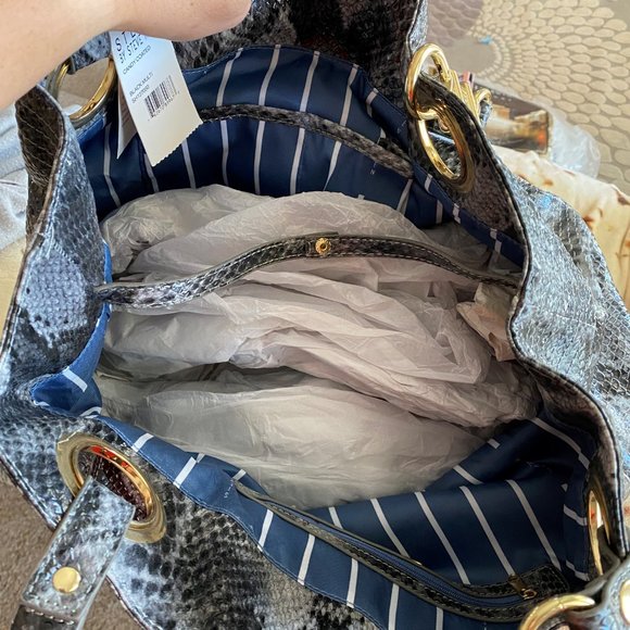 Steve Madden Python Hobo Bag - Picture 4 of 6